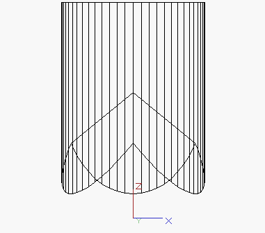 Cylinder 'minus' Cube in CAD program